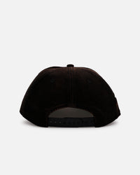 New Era Detroit Lions 'Washed Black NFL Golfer' Corduroy Golfer Snapback Washed Black