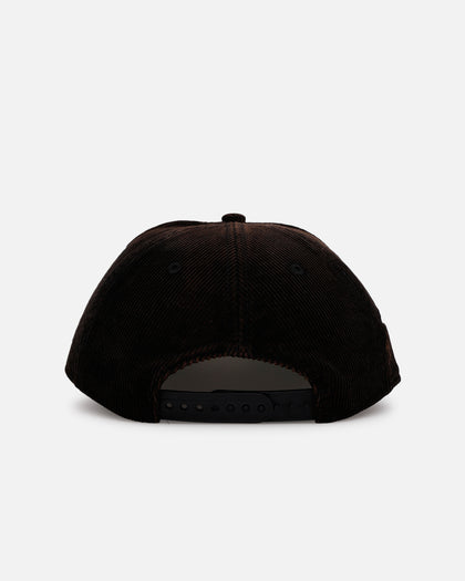 New Era Detroit Lions 'Washed Black NFL Golfer' Corduroy Golfer Snapback Washed Black
