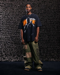 73Studio X Call Of Duty Black Ops 2 Vintage T-Shirt Black Acidwash