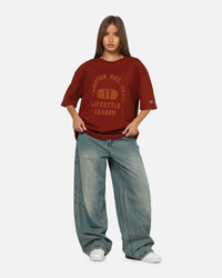 Champion Heritage Flocked Graphic T-Shirt Sumac