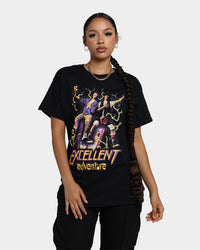 American Thrift X Bill & Ted Excellent Adventure T-Shirt Black