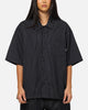 Carre Grid Button Up Shirt Navy Pinstripe