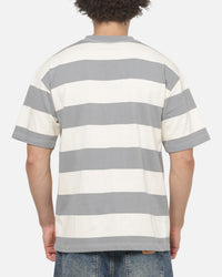 Carre Shoegaze Stripe T-Shirt Dusty Blue