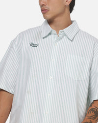 Carre District Woven Button Up Shirt Antique White