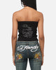 Ed Hardy Women's Dragon Boob Tube Black