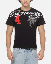 Ed Hardy Hardy League T-Shirt Black