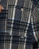 American Thrift Utility Flannel Shirt Blue
