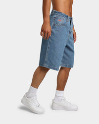 X-Large Bull Denim 91 Shorts Mid Blue