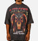 Loiter Digital Insanity Vintage Mock T-Shirt Charcoal