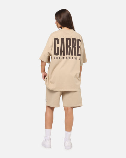 Carre Premium Essentials T-Shirt Light Brown