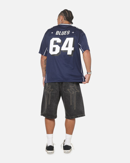 Mitchell & Ness Carlton Blues AFL 64 Jersey Navy