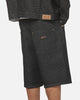 Carre Grid Solace Jorts Black Denim