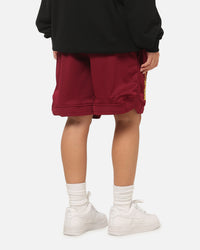 Bleacher Athletic Brisbane Broncos NRL Adult Basketball Shorts Maroon