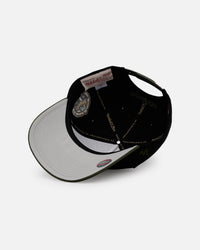 Mitchell & Ness Los Angeles Dodgers 'Olive Cargos' Pro Pinch Snapback Olive/Black