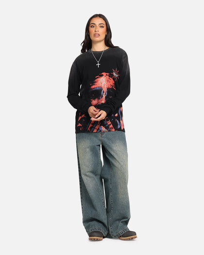 Slipknot Slipknot Long Sleeve T-Shirt Washed Black