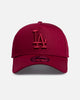 New Era Los Angeles Dodgers "Cardinal Tonal" 9FORTY A-Frame Snapback Cardinal