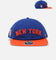 47 Brand New York Mets 'The City Block Collection' Club Legacy '47 Captain Snapback Royal