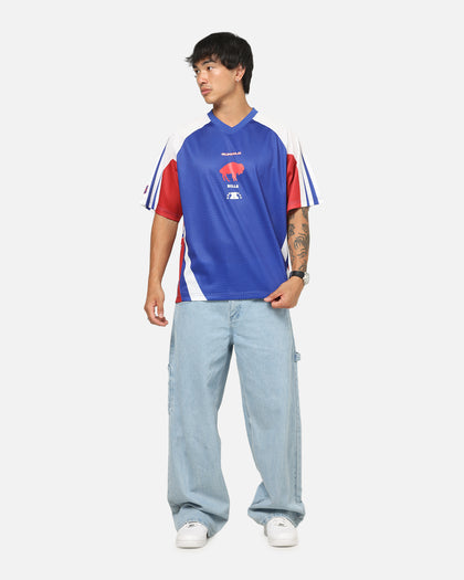 Mitchell & Ness Buffalo Bills Warehouse Rave Jersey White/Blue/Red