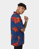 Loiter Motorsport Ultra Button Up Shirt Blue/Red
