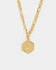 Raising Hell Women's Letter Anklet Gold