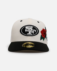 New Era San Francisco 49ers 'Chrome Black Roses' 59FIFTY Fitted Chrome/Black