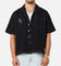 Saint Morta Fray Contrast Button Up Shirt Contrast Black