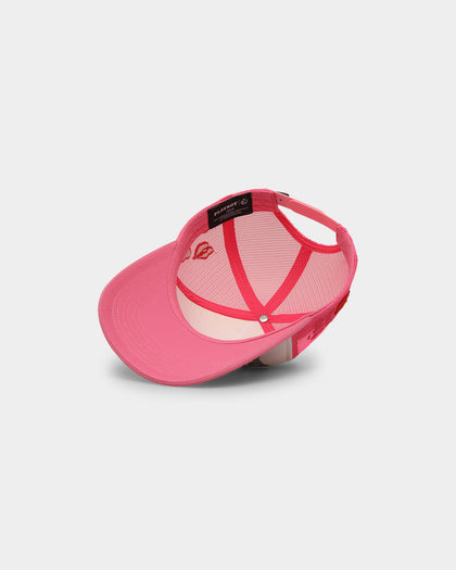 Playboy By CK Glow Up Trucker Snapback Pink/White