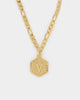 Raising Hell Women's Letter Anklet Gold