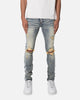 MNML X560 Skinny Glitter Denim Jeans Blue