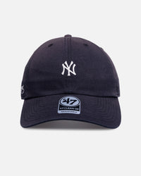 47 Brand X Represent New York Yankees MLB Mini 47 Clean Up Strapback Washed Black
