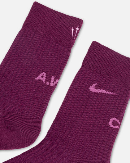 Nike Nocta Training Crew Socks 3 Pack Red