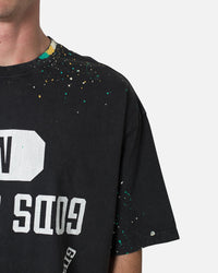 MNML Gods Grace Vintage T-Shirt Washed Black