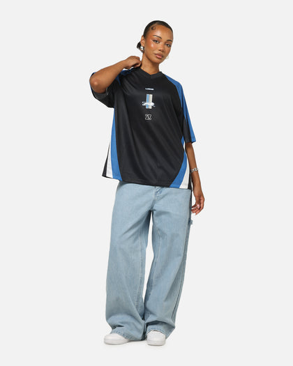 Mitchell & Ness Detroit Lions Warehouse Rave Jersey Black/Blue/White