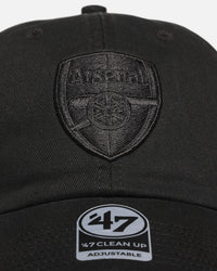 47 Brand Arsenal 47 Clean Up Strapback Black/Black