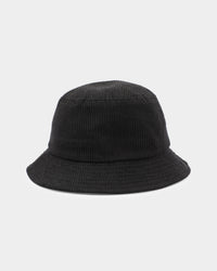 EN ES Corduroy Bucket Hat Black