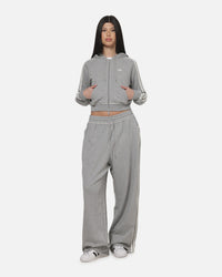 Adidas Women's Graphic Loose Sweat Pants Medium Grey Heather
