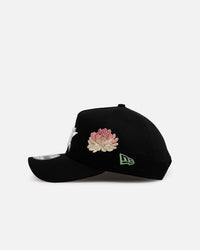 New Era Houston Astros 'Satin Flower' 9FORTY A-Frame Snapback Black/Pink
