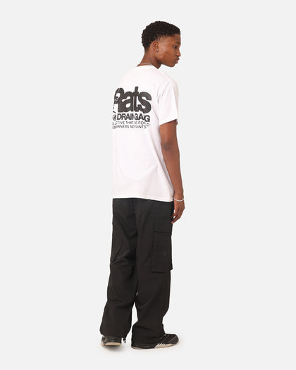 Rats Get Fat Drain Gang T-Shirt White