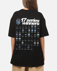 Mitchell & Ness New South Wales Blues 17 X Series Vintage T-Shirt Black