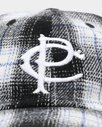 Carre Chat Cap Black Plaid