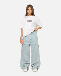 Carre Baggy Work Jeans Light Blue Wash