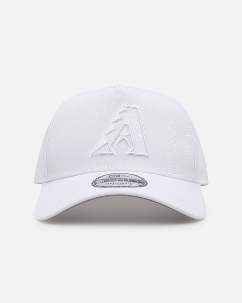 New Era Arizona Diamondbacks 'Easy White' 9FORTY A-Frame Snapback White/White