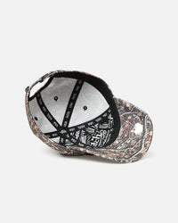 Von Dutch Woodcamo Dad Strapback Cap Camo/Orange