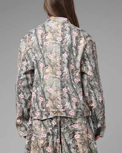Loiter Thrasher Jacket Pink Tree Camo