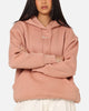 Nike Women's Sportswear Phoenix Fleece Oversized Pullover Hoodie Rose Gold