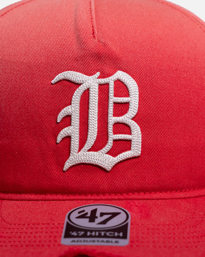 47 Brand X Represent Brooklyn Dodgers MLB 47 Hitch Snapback Washed Red