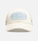 Von Dutch Distressed Trucker Snapback Ecru/Light Blue