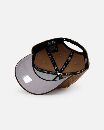 New Era New York Giants 'Thanksgiving Football' 9FORTY A-Frame Snapback Khaki