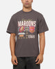 Mitchell & Ness Queensland Maroons 8 Straight Vintage T-Shirt Slate
