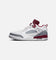 Jordan Spizike Low White/Team Red-Wolf Grey